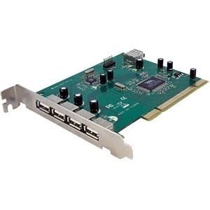 Startech.com Adaptador Tarjeta Pci Usb 2.0 De Alta Velocidad 7 Puertos - 4 Externos Y 3 Internos - 7 Total Usb Port(s) - 7 Usb 2.0 Port(s) - Pc, Linux, Mac