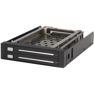 Startech.com Gabinete Rack Móvil Backplane De 2 Discos Duros Hdd Sata 2.5" Pulgadas Sin Bandeja Bahía 3.5" - 2 X Hdd Admitido - 2 X Ssd Admitido - 2 X Bahía Total - 2 X Bahía 2,5" - Aluminio - Image 5
