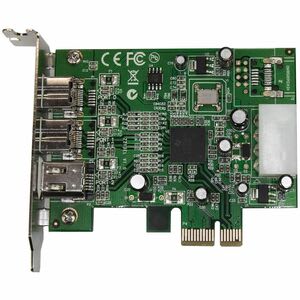Startech.com Adaptador Tarjeta Firewire Pci-Express Bajo Perfil De 2 Puertos F/W 800 Y 1 Puerto F/W 400 - 3 Total Puerto(s) Firewire - 1 Puerto(s) Firewire 400 - 2 Puerto(s) Firewire 800 - Pc, Mac, Linux - Image 2