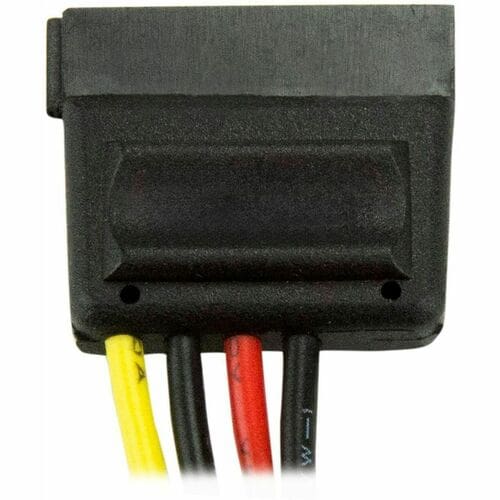 Startech.com Cable Adaptador De 15cm De Alimentación Lp4 4 Pines A Sata 15 Pines - Para Disco Duro - Lp4 / Sata - 1 Solamente