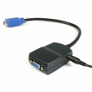 Startech.com Mini Duplicador Divisor De Video Vga De 2 Puertos Compacto -Cable 2 Salidas - 2048 X 1536 - 300mhz Ancho De Banda De Vídeo Máximo - 60m Distancia Máxima De Funcionamiento - Usb - Entrada De Vga - Salida De Vga