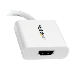 Startech.com Adaptador Mini Displayport A Hdmi - Dongle Conversor De Video Pasivo Minidp 1.2 A Hdmi 1080p - Thunderbolt 1/2 - Blanco - Níquel Conector - Blanco