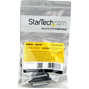 Startech.com Adaptador De 40cm Header Cabezal Bracket Paralelo Perfil Bajo Db25 A Idc26 Pines Placa Madre - Cable For Placa Base - 28 Awg - Gris