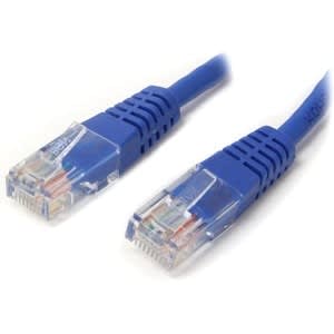 Startech.com Cable De Red 3m Categoría Cat5e Utp Rj45 Fast Ethernet - Patch Moldeado - Azul - Cable For Dispositivo De Red, Panel De Distribución, Workstation - Cable De Conexión - Oro Contacto Chapado - Cmg - 24 Awg - Azul - Image 4