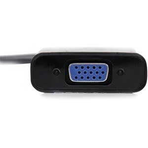 Startech.com Cable Adaptador Externo Convertidor De Video Y Audio Micro Hdmi A Vga - 1920x1200 - Negro - Image 2