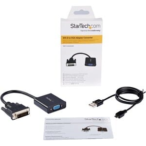 Startech.com Adaptador Convertidor Activo De Video Dvi-D A Vga - Cable - 1080p - 1920x1200 - Negro