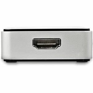 Startech.com Adaptador Tarjeta De Video Externa Usb 3.0 A Hdmi® Con Hub Usb 1 Puerto - Cable - 1080p - 1920 X 1200 Supported - Negro