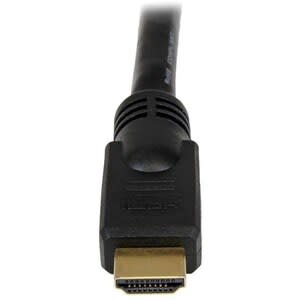 Startech.com Cable Hdmi De Alta Velocidad 13.7m - Ultra Hd 4k X 2k - Cable For Dispositivo De Audio/Vídeo, Tv, Consola De Juegos, Grabador De Vídeo Digital, Proyector, Reproductor Blu-Ray, Hdtv, Reproductor Dvd - Admite Hasta1920 X 1080 - Apantallado - Oro Conector Chapado - 24 Awg - Negro