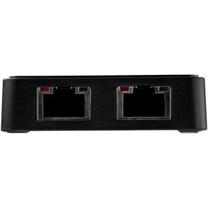 Startech.com Adaptador Tarjeta De Red Nic Externa Usb 3.0 De 2 Puertos Ethernet Gigabit Rj45 Y 1 Puerto Usb - 10/100/1000 - Nic Usb A Lan - Usb - 2 Puerto(s) - 2 - Par Trenzado - Image 2