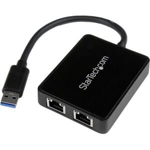 Startech.com Adaptador Tarjeta De Red Nic Externa Usb 3.0 De 2 Puertos Ethernet Gigabit Rj45 Y 1 Puerto Usb - 10/100/1000 - Nic Usb A Lan - Usb - 2 Puerto(s) - 2 - Par Trenzado - Image 9