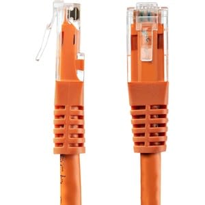 Startech.com Cable De Red 1.8m Categoria Cat6 Utp Rj45 Gigabit Ethernet Etl - Patch Moldeado - Naranja - Cable For Dispositivo De Red, Enchufe De Pared, Hub, Workstation, Panel De Distribución - 10gbit/S - Cable De Conexión - Oro Conector Chapado - Cmg - 24 Awg - Naranja - Image 2