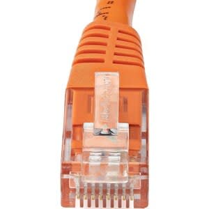 Startech.com Cable De Red 7.6m Categoria Cat6 Utp Rj45 Gigabit Ethernet Etl - Patch Moldeado - Naranja - Cable For Dispositivo De Red, Enchufe De Pared, Workstation, Hub, Dispositivo De Seguridad, Panel De Distribución, Dispositivo Voip - 10gbit/S - Cable De Conexión - Oro Conector Chapado - Cmg - 24 Awg - Naranja - Image 3