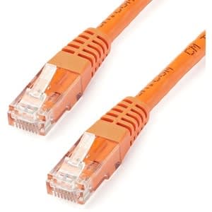 Startech.com Cable De Red 7.6m Categoria Cat6 Utp Rj45 Gigabit Ethernet Etl - Patch Moldeado - Naranja - Cable For Dispositivo De Red, Enchufe De Pared, Workstation, Hub, Dispositivo De Seguridad, Panel De Distribución, Dispositivo Voip - 10gbit/S - Cable De Conexión - Oro Conector Chapado - Cmg - 24 Awg - Naranja - Image 4
