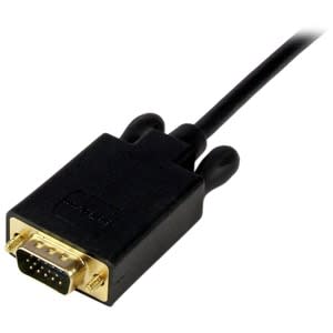 Startech.com Cable De 0.9m Mini Displayport A Vga - Cable Adaptador Activo De Video Mini Dp A Vga - Mdp 1.2 O Thunderbolt 1/2 - Conversor - Cable For Dispositivo De Vídeo, Portátil, Ultrabook, Monitor, Proyector, Tv, Macbook, Hdtv - Extremo Secundario: 1 X 15-Pines Hd-15 - Macho - Admite Hasta1920 X 1200 - Negro