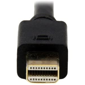 Startech.com Cable De 0.9m Mini Displayport A Vga - Cable Adaptador Activo De Video Mini Dp A Vga - Mdp 1.2 O Thunderbolt 1/2 - Conversor - Cable For Dispositivo De Vídeo, Portátil, Ultrabook, Monitor, Proyector, Tv, Macbook, Hdtv - Extremo Secundario: 1 X 15-Pines Hd-15 - Macho - Admite Hasta1920 X 1200 - Negro