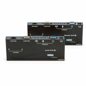 Startech.com Extensor De Consola Kvm Usb Por Cable Ethernet Cat5 Utp Rj45 - 150m - 2 Computador(es) - 1 Usuarios Locales - 1 Usuarios Remotos - 152.40m Alcance - Xga - 1024 X 768 Resolución Máxima De Vídeo - 2 X Red (rj-45) - 4 X Usb - 4 X Vga - 120 V Ac, 240 V Ac Voltaje De Entrada - De Escritorio