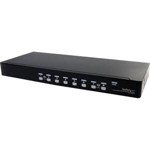 Startech.com Conmutador Switch Kvm 8 Puertos De Video Vga Hd15 Usb 2.0 Usb A Y Audio - 1u Rack Estante - 8 Computador(es) - 1920 X 1440 - 2 X Usb - 9 X Vga - 1u - Montable En Bastidor, De Escritorio - Image 4