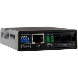 Startech.com Convertidor De Medios Ethernet 10/100 Mbps A Fibra Multimodo St -2km - 2 Puerto(s) - 1 X Red (rj-45) - 1 X St - Duplexpuerto St - Fibra óptica, Par Trenzado - Multi-Modo - 1310nm Fibra - Fast Ethernet - 10base-T, 100base-Fx, 100base-Fx - 2km - Adaptador Ca - Externo - Image 3