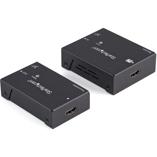 Startech.com Juego Extensor Hdmi Por Cable Cat5 Hdbaset - 4k - 100m - 1 Dispositivo De Entrada - 1 Dispositivo De Salida - 100.58m Alcance - 2 X Red (rj-45) - 1 X Entrada Hdmi - 1 X Salida Hdmi - 4096 X 2160 Resolución De Vídeo - 4k - Par Trenzado - Categoría 6 - De Escritorio - Image 2