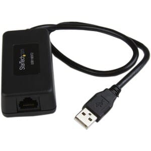Startech.com Extensor Usb De 1 Puerto A Través De Cable Cat5 / Cat6 Ethernet Hasta 40 Metros De Alcance - 1 X Usb - 40m Alcance Extendido - Plástico