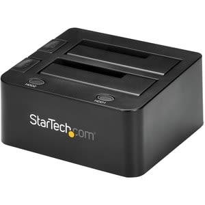 Startech.com Docking Station Usb 3.0 A 2 Bahías Sata - Base De Acoplamiento De Discos Duros Ssd De 2.5/3.5" - Hot Swap - Carga Superior - 2 X Hdd Admitido - 2 X Ssd Admitido - 2 X Bahía Total - 2 X Bahía 2,5"/3,5" - Plástico - Image 3