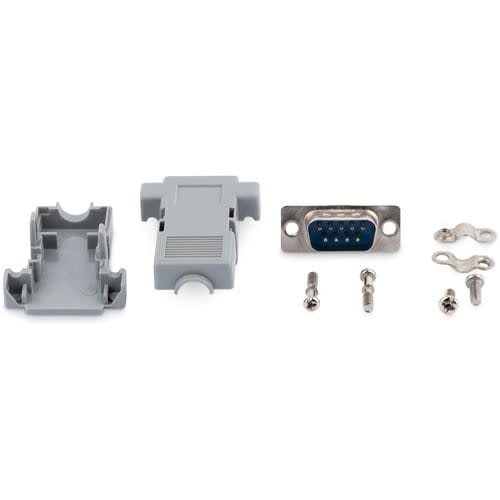 Startech.com Conector D-Sub Db9 Serial Macho Ensamblado Con Carcasa Plástica