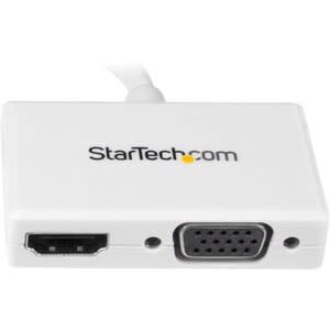 Startech.com Adaptador Mini Dp De Audio/Video Para Viajes - Convertidor Mini Displayport A Hdmi O Vga - 1080p Blanco - Blanco - Image 7