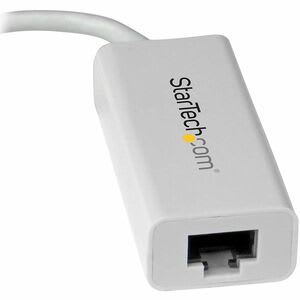 Startech.com Adaptador De Red Ethernet Gigabit Usb-C - Blanco - Compatible Con Puertos Thunderbolt 3 - Adaptador Lan Usb Tipo C A Rj45 - Usb 3.1 - Realtek Rtl8153 - 1 Puerto(s) - 1 - Par Trenzado