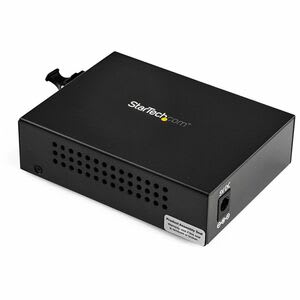 Startech.com Convertidor Compacto De Medios Ethernet Gigabit A Fibra Multimodo Lc - 550m - 2 Puerto(s) - 1 X Red (rj-45) - Duplex Puerto Lc - Par Trenzado, Fibra óptica - Multi-Modo - 850nm Fibra - Gigabit Ethernet - 10/100/1000base-Tx, 1000base-Lx, 1000base-Sx, 1000base-T - 550m - Adaptador Ca - De Escritorio, Montaje En Pared