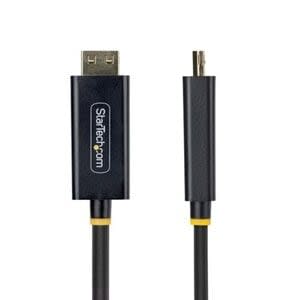 Cable Adaptador Displayport A Hdmi De 4.5m Con Conectores De Agarre - 4k 60hz - Hdr - Convertidor De Video Unidireccional Dp A Hdmi - Adaptador De Video Displayport A Hdmi