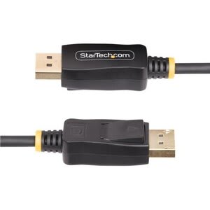 Cable Adaptador Displayport A Hdmi De 4m Con Conectores De Agarre - 4k 60hz Con Hdr - Convertidor De Video Activo Dp A Hdmi 2.0b - Adaptador Activo De Video Displayport A Hdmi