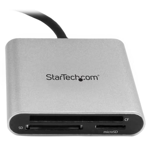 Startech.com Lector Grabador Usb 3.0 De Tarjetas De Memoria Sd, Micro Sd, Compactflash - Adaptador Usb-C A Tarjetas Flash - Sd, Microsd, Multimediacard (mmc), Sdhc, Sdxc, Microsdhc, Microsdxc, Compactflash - Tipo I, Compactflash Tipo Ii - Image 3
