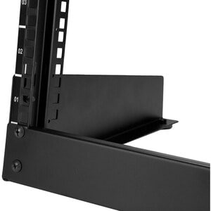 Startech.com Rack De Escritorio De 8u De 2 Columnas - Gabinete Rack De Servidores Con Marco Abierto - Acero - 50.12kg Capacidad Máxima De Peso