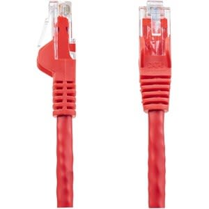 Startech.com Cable De Red De 1.8m Rojo Cat6 Utp Ethernet Gigabit Rj45 Sin Enganches - Cable For Dispositivo De Red, Workstation, Hub - 10gbit/S - Cable De Conexión - Oro Conector Chapado - Cmg - 24 Awg - Rojo - Image 3