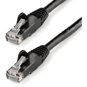 Startech.com Cable De Red De 4.2m Negro Cat6 Utp Ethernet Gigabit Rj45 Sin Enganches - Cable For Dispositivo De Red, Workstation, Hub, Enchufe De Pared, Base De Conexión, Computadora De Escritorio, Panel De Distribución, Teléfono Ip - 10gbit/S - Cable De Conexión - Oro Conector Chapado - Cmg - 24 Awg - Negro - Image 7