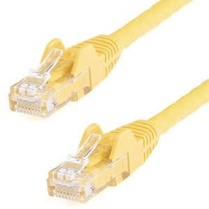 Startech.com Cable De Red De 30cm Amarillo Cat6 Utp Ethernet Gigabit Rj45 Sin Enganches - Cable For Dispositivo De Red, Workstation, Hub - 10gbit/S - Cable De Conexión - Oro Conector Chapado - Cmg - 24 Awg - Amarillo - Image 2
