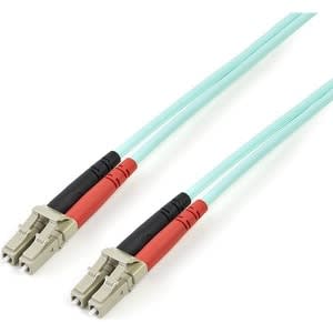 Startech.com Cable De 2m De Fibra óptica Multimodo Om3 Lc A Lc Upc - Full Duplex 50/125 - 100g - Lommf/Vcsel - Pérdida Baja <0.3db - Lszh - Cable For Dispositivo De Red, Conmutador, Hub, Router - 10gbit/S - Cable De Conexión - Lszh - 50/125 µm - Aqua - Image 2