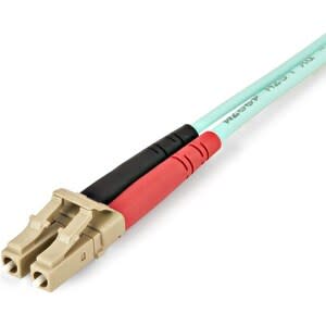 Startech.com Cable De 5m De Fibra óptica Multimodo Lc/Upc A Lc/Upc Om4 - 50/125µm - Lommf/Vcsel - 100g - Lszh - Baja Pérdida De Inserción - Cable For Dispositivo De Red, Transceptor - 100gbit/S - Cable De Conexión - Lszh - Multi-Modo - 50/125 µm - Aqua - Image 3
