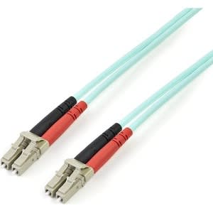 Startech.com Cable De 3m De Fibra óptica Multimodo Lc/Upc A Lc/Upc Om4 - 50/125µm - Lommf/Vcsel - 100g - Lszh - Baja Pérdida De Inserción - Cable For Dispositivo De Red, Transceptor - 100gbit/S - Cable De Conexión - Lszh - Multi-Modo - 50/125 µm - Aqua - Image 4