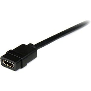 Startech.com Cable De 2m Extensor Hdmi 1.4 - Cable Alargador Hdmi 4k - Cable Hdmi Con Ethernet Uhd 4k 30hz Macho A Hembra - Cable For Dispositivo De Audio/Vídeo - Cable De Extensión - Apantallado - Oro Conector Chapado - 28 Awg - Negro - Image 3