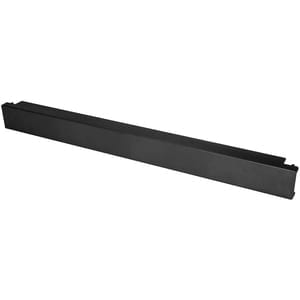 Startech.com Panel Ciego De Relleno 1u Para Gabinetes Racks De Servidores - Sin Herramientas - Paquete De 10 - Plástico - Negro - 1u Altura Del Rack - 10 / Paquete - 30.5mm Altura X 43.2mm Ancho X 482.6mm Profundidad - Image 3