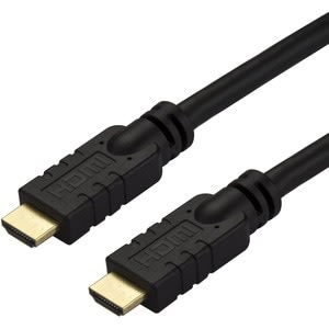 Startech.com Cable De 10 Metros Hdmi Con Ethernet De Alta Velocidad Activo 4k - Cable Hdmi Cl2 Para Instalación En Pared - Cable For Tv, Sistema De Teatro En Casa, Amplificador, Dispositivo De Audio/Vídeo, Proyector, Portátil, Monitor - 18gbit/S - Admite Hasta3840 X 2160 - Apantallado - Oro Conector Chapado - Cl2 - 24 Awg - Negro - Image 3