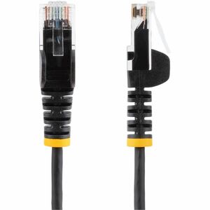Startech.com Cable De 15cm De Red Ethernet Cat6 Delgado Sin Enganches - Cable De Red Snagless - Negro - Cable For Dispositivo De Red - Cable De Conexión - Oro Conector Chapado - Lszh - 28 Awg - Negro - Image 9