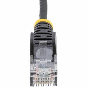 Startech.com Cable De 15cm De Red Ethernet Cat6 Delgado Sin Enganches - Cable De Red Snagless - Negro - Cable For Dispositivo De Red - Cable De Conexión - Oro Conector Chapado - Lszh - 28 Awg - Negro - Image 5