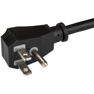 Startech.com Cable De 0.45m De Extensión De Alimentación De Computadora, Plano Nema 5-15p A Nema 5-15r, Extensión De Toma, Ul - Para Computadora De Escritorio, Impresora, Escáner, Servidor - Nema 5-15p / Nema 5-15r - 125 V Ac / 10a - Negro - 1 Solamente - Image 2