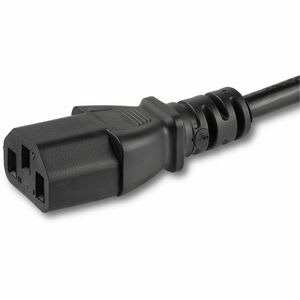 Startech.com Cable De 1m (3 Pies) De Alimentación De Grado Hospitalario, 18awg, Nema 5-15p A C13, 10a 125v, Cable Punto Verde - Para Monitor, Computador, Equipamiento Médico - Nema 5-15p / Iec 60320 C13 - 125 V Ac / 10a - Negro - 1 Solamente - Image 5