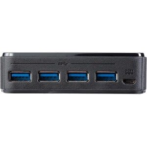 Startech.com Switch Conmutador Usb 3.0 4x4 Para Compartir Dispositivos Periféricos - 5gbps - 8 Total Usb Port(s) - 8 Usb 3.0 Port(s) - Image 4