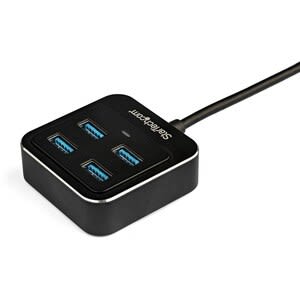 Startech.com Hub Usb-C De 4 Puertos Usb-A - Usb 3.2 Gen 2 Tipo C 10gbps - Alimentado Por Bus Usb - Adaptador Portátil Para Laptop - Soporte Uasp - 4 Total Usb Port(s) - 4 Puerto(s) Usb 3.1 - Image 3