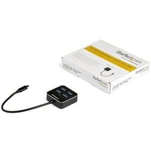 Startech.com Hub Usb-C De 4 Puertos Usb-A - Usb 3.2 Gen 2 Tipo C 10gbps - Alimentado Por Bus Usb - Adaptador Portátil Para Laptop - Soporte Uasp - 4 Total Usb Port(s) - 4 Puerto(s) Usb 3.1 - Image 5