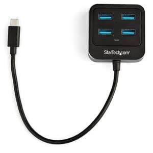 Startech.com Hub Usb-C De 4 Puertos Usb-A - Usb 3.2 Gen 2 Tipo C 10gbps - Alimentado Por Bus Usb - Adaptador Portátil Para Laptop - Soporte Uasp - 4 Total Usb Port(s) - 4 Puerto(s) Usb 3.1 - Image 6